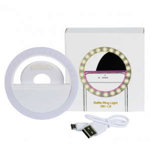 Selfie ring light