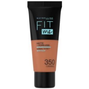 Fit Me® Matte + Poreless Foundation – 350 Caramel